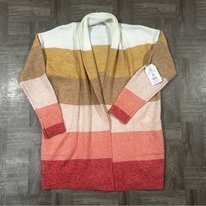 Women’s Time And Tru Fuzzy Cardigan Size XS (0-2)